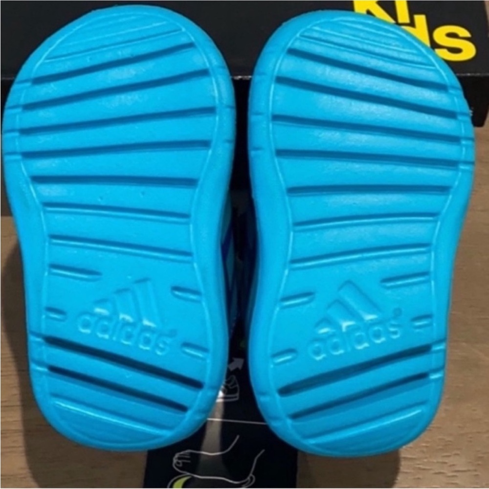 New authentic Adidas baby infant signature retro sneakers tennis shoes sz 4 - Picture 8 of 9